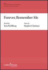 Forever Remember Me Unison choral sheet music cover